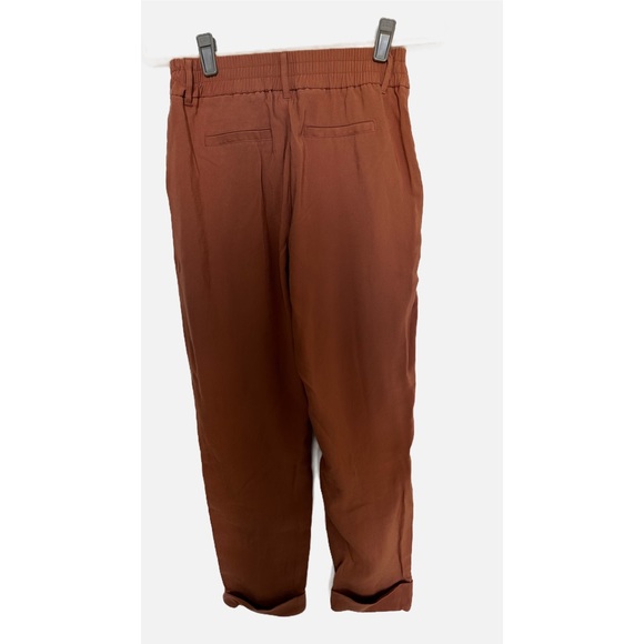 A NEW DAY -size 4 button and zip pant rusty orange straight leg pants. - Picture 4 of 7